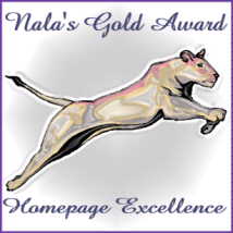 Nala's Gold Award